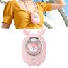 Portable Neck Fan Cute Pet Multifunction 3 Speeds Low Noise USB Rechargeable Bladeless Hanging Neck Fan for Outdoor Activities view 4