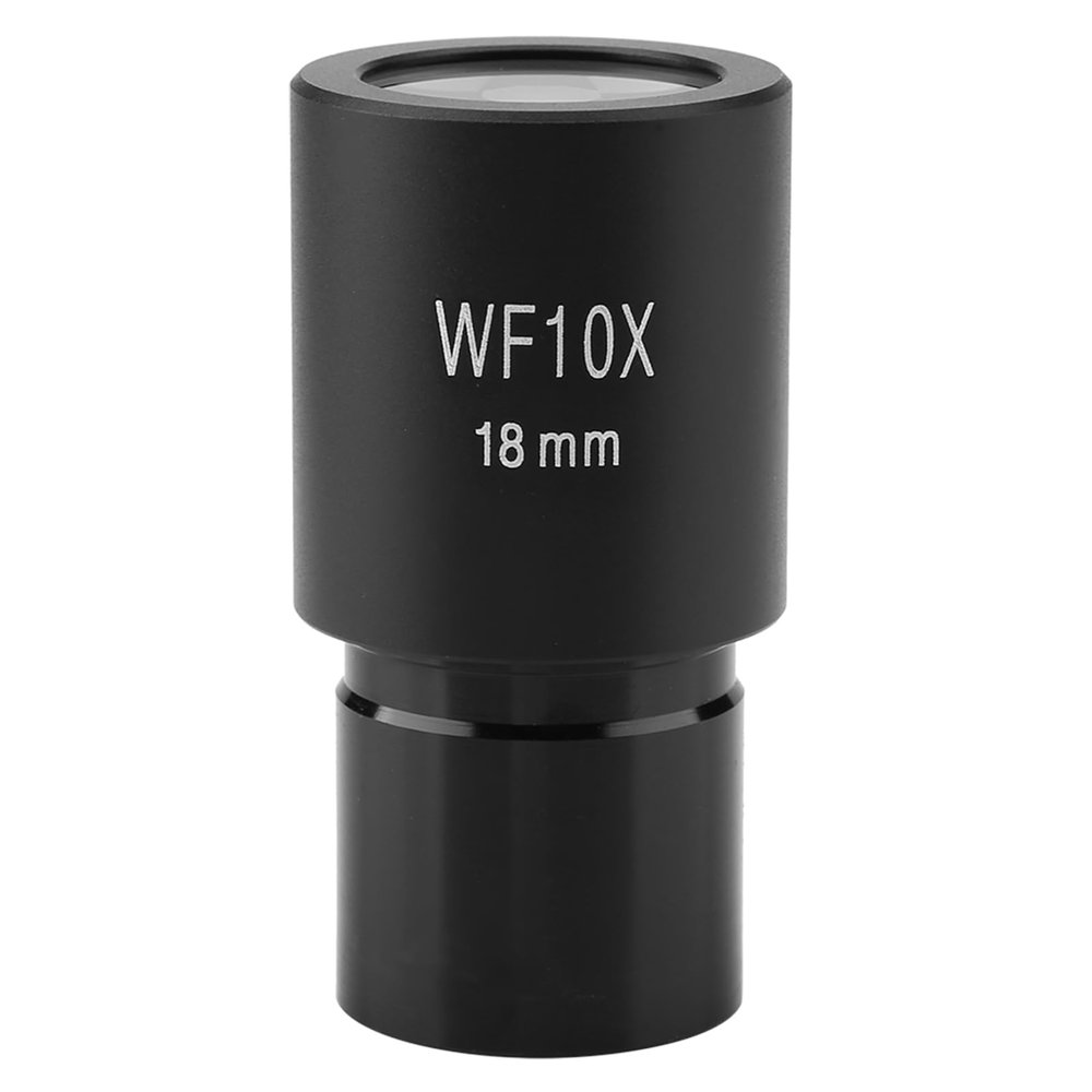 DM WF001 10X Microscope Eyepiecem, Measuring Microscope Reduction Lens 23.2mm Accessories for Optical Microscope Eyepieces Biological Microscopes Lens Adapters for Microscopes