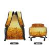 YQxwJL Wheat Field Print Laptop Backpack,Personal Item Travel Bag,Travel Backpack Carry On Flight Approved view 3