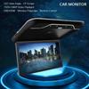 AUTUMFLATGAO 19" Car Overhead Player, Flip Down Monitor, 1080P Screen Car Roof Multimedia Player, Car Video with 16 Colors Light, Support HDMI, USB,Black view 3