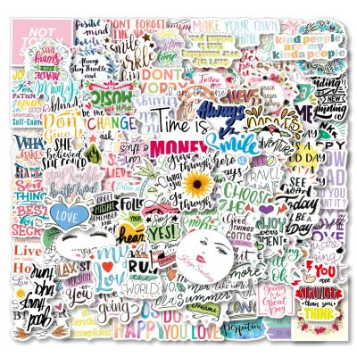 100Pcs Inspirational Stickers, for Journaling,Inspirational, Motivational & Uplifting Designs, Motivational Stickers for Students and Adults