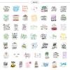 100Pcs Inspirational Stickers, for Journaling,Inspirational, Motivational & Uplifting Designs, Motivational Stickers for Students and Adults view 2