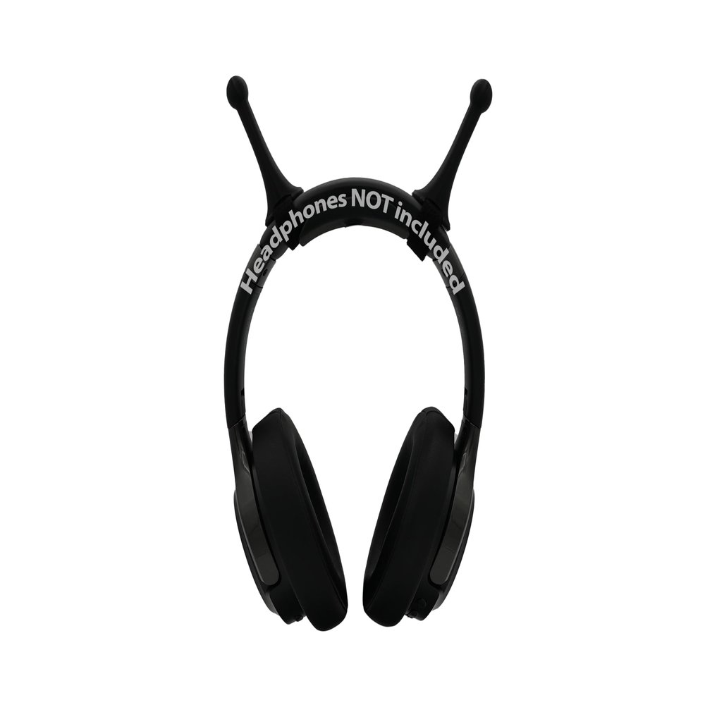 Small Alien Antenna for Headphones (Black)
