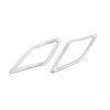 VNFEJEJR Fit for MG ZS Car Accessories 2017-2020 Car Door Speaker Cover Panel ABS Audio Stereo Sound Stickers Decoration Frame Styling Door Audio Speaker Cover(Silver) view 1