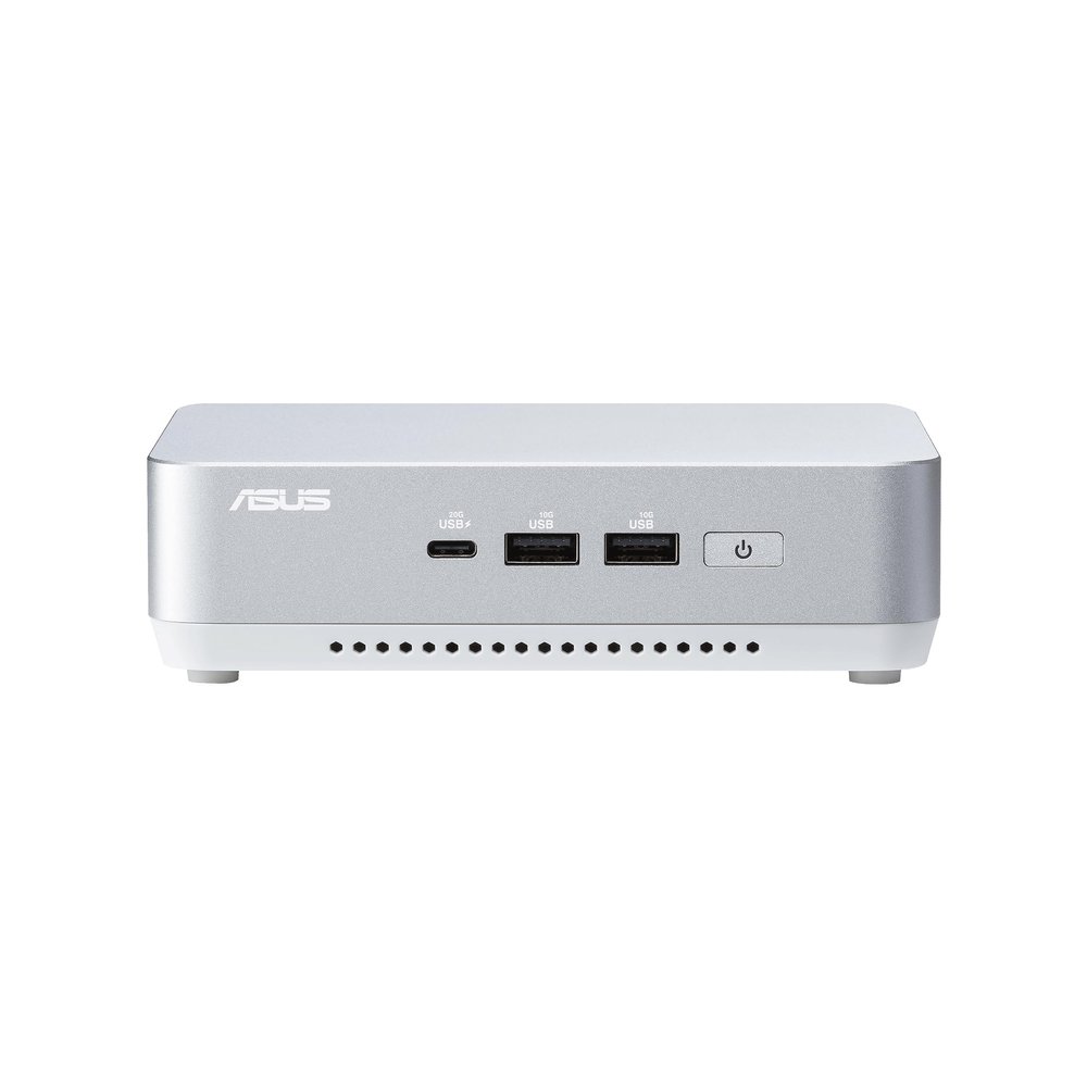 ASUS NUC 14 Pro+ Barebone with Intel 14thGen Core Ultra 7 155H (NPU Support), up to 96GB DDR5 RAM, Dual Storage, Thunderbolt 4, Wi-Fi 6E & Bluetooth 5.3, Silver Aluminum Chassis with VESA Mount