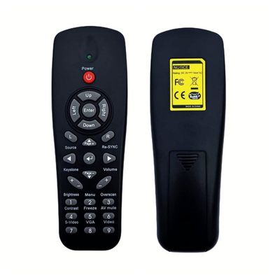 Dtirszxy Replacement New Remote Control fit for Optoma OEX9133 ZW300USTI ZW300UST ZU500UST ZH500UST ZH400UST HW3201 OWX6132 EW610ST Projector