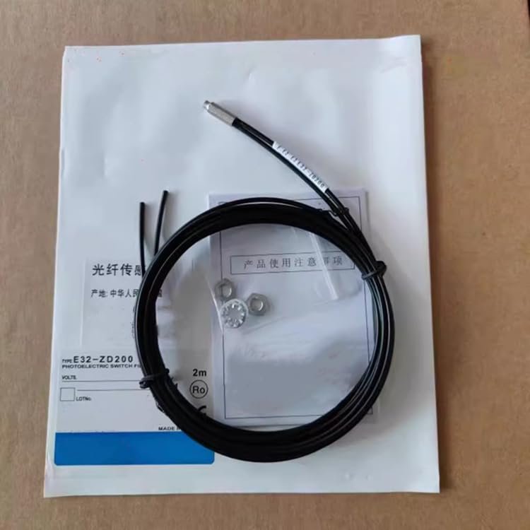 Fiber Optic Probe Optical Sensor Coaxial E32-ZD200 220A/24V