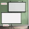 OUKEJNM Projector Screen Tripod Stand Wall Mount 2 in 1 Portable Projection Screen, Indoor/Outdoor 60/72-INCH Movie Screen, Easy to Clean(72inch-4:3) view 2
