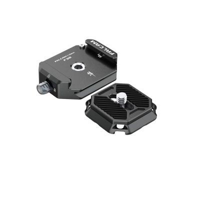 FALCAM F38 Quick Release Plate Kit w 1/4" to 3/8" Screw Compatible with 38mm Camera Mounting Adapter for Tripod Stabilizer andSlider,Can be Attached to Shoulder Straps