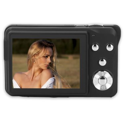 4K 64MP Vlogging Camera, 18X Autofocus Camera Selfie with Fill Light, Compact Travel Vlogging Video Camera for Beginner