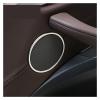 VNFEJEJR Stainless Steel Car Door Speaker Decorate Cover Trim Fit for BMW X3 X4 G01 G02 2018-2022 Door Speakers Stereo Covers Door Audio Speaker Cover view 3