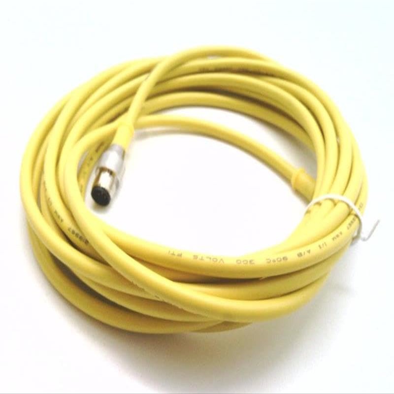 RADWELL Verified Substitute CSDS5A5CY2210-D-SUB Substitute for Eaton Cutler Hammer CSDS5A5CY2210-D, Patch Cord, 5-PIN M12 DC Micro, Male Straight to Female Straight, 4A, 10