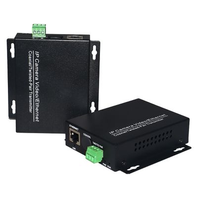 Hebbeko IP Ethernet Extenders Over Twisted Pair Telephone Wires Phone Lines up to 1Km for HD Network IP Camera, 1 Pair