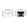 MECCANIXITY 20pcs Port Blocker PC Locking USB Port/Dust PC Blocker White Black view 2