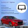 Touch Screen Replacement B61A611J0 Fit 2017 2018 Mazda 3 Sport GPS Navigation Radio Display, 7-Inch Touchscreen Glass Digitizer Compatible with GPS Mazda 3 Alexa Car Display BJS7669C0E BJS7669C0L view 2