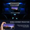 AUTUMFLATGAO 19" Car Overhead Player, 1080P Video Car Roof Mount Monitor, Ultra-Thin Flip Down Overhead Car Monitor, with 16 Colors Light, Supports HDMI USB,Beige view 4