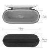 Geekria Shield Speaker Case Compatible with Beats Pill Case Cover, Replacement Hard Shell Portable Speaker Protective Carrying Bag with Keychain Hook (Dark Grey) view 2