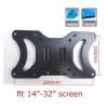 LKBEJMYY LCD-2 20kg vesa 200x100 Fixed tv Wall Bracket for tv 10"-32"" Flat Panel LCD led tv Lift Mechanism view 2