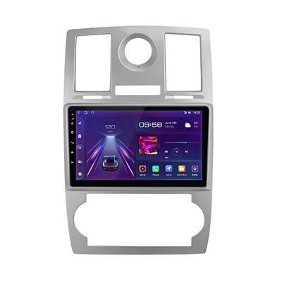 ikasus 9 Inch IPS Touchscreen Car Audio Multimedia Receivers for Chrys-ler 300C with Wireless Carplay/Android Auto, Car Stereo GPS Navigation Bluetooth Player HeadUnit 2+32G FM/RDS Radio WiFi DSP