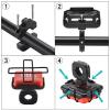 DGSYMLXGS is Suitable for JBL GO 4/GO 3/GO 2 Bluetooth Speaker, ABS+PC Hard Plastic Material Essential for Outdoor Travel Universal Bicycle Fixed Bracket view 4