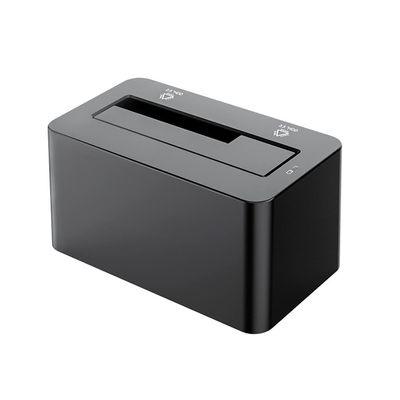 Case SATA to USB 3.0 Hard Drive Docking Station 5Gbps Super Speed for 2.5''/ 3.5" SSD HDD with 12V Power Adapter