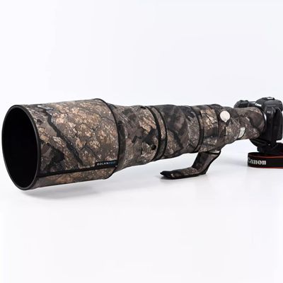 Rolanpro Waterproof Lens Cover for Canon RF 600mm F4 L is USM Camouflage Rain Cover Lens Protective Sleeve Case#11 Desert Camo Waterproof