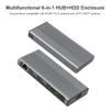 USB C HUB Type C 3.1 to M.2 30Hz 1 10Gbps M.2 SSD Case Enclosure USB C HUB Splitter R Adapter view 2