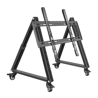 LHXEQJAM Free Lift 32-70 Inch Rolling TV Stand Trolley Plasma Screen Low Height Cart SC5100(SC5100-411)