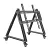 LHXEQJAM Free Lift 32-70 Inch Rolling TV Stand Trolley Plasma Screen Low Height Cart SC5100(SC5100-411) view 1