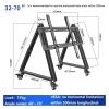 LHXEQJAM Free Lift 32-70 Inch Rolling TV Stand Trolley Plasma Screen Low Height Cart SC5100(SC5100-411) view 2