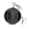 Lens Cover, Center Pinch Lens Cover with Anti Loss Keeper Leash, for Camera Accessories (58mm) view 1