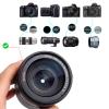 Lens Cover, Center Pinch Lens Cover with Anti Loss Keeper Leash, for Camera Accessories (58mm) view 4