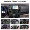 16EQ 2G 64G Car Radio for Ford Transit Connect 2014-2018 Stereo with Wireless Carplay Android Auto 9 inch 1080P HD Touchscreen Canbus Bluetooth FM/RDS GPS WiFi Mirror Link Backup Camera External MIC view 2