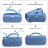 DGSYMLXGS Silicone case, Suitable for Bose SoundLink Max Speaker, Portable Outdoor Travel Work Essential Protective case (Blue) view 3