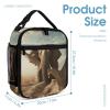KLWQR Resting Elephant Backpack for Women Men Lightweight Waterproof Backpack Set With Lunch Box Pencil Case Travel Laptop Backpack Casual Daypacks view 4