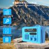 Emergency Crank Weather Radio,Hand Crank Radio, Solar AM/FM/NOAA Weather Portable Radio with Flashlight, Bluetooth Speaker, SOS Alert for Home OutdoorsCompass for Camping Survival view 2