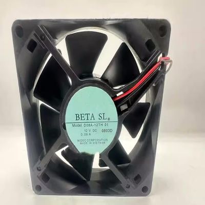 for 8025 D08A-12TH 01 DC12V 0.09A 2-Wire Cooling Fan