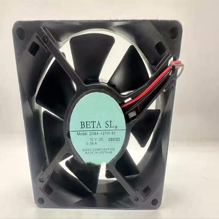 for 8025 D08A-12TH 01 DC12V 0.09A 2-Wire Cooling Fan