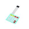 PPOZYLPC 4 12 16 20 Key 4 * 4 Membrane Switch Keypad 1x4 3x4 4x4 4 * 5 Matrix Array Matrix Keyboard Smart car 1/2/5/10Pcs(4 Key,2Pcs) view 3