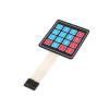 PPOZYLPC 4 12 16 20 Key 4 * 4 Membrane Switch Keypad 1x4 3x4 4x4 4 * 5 Matrix Array Matrix Keyboard Smart car 1/2/5/10Pcs(4 Key,2Pcs) view 4