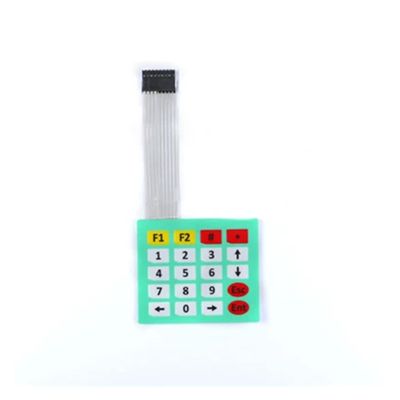PPOZYLPC 4 12 16 20 Key 4 * 4 Membrane Switch Keypad 1x4 3x4 4x4 4 * 5 Matrix Array Matrix Keyboard Smart car 1/2/5/10Pcs(20 Key,1Pcs)