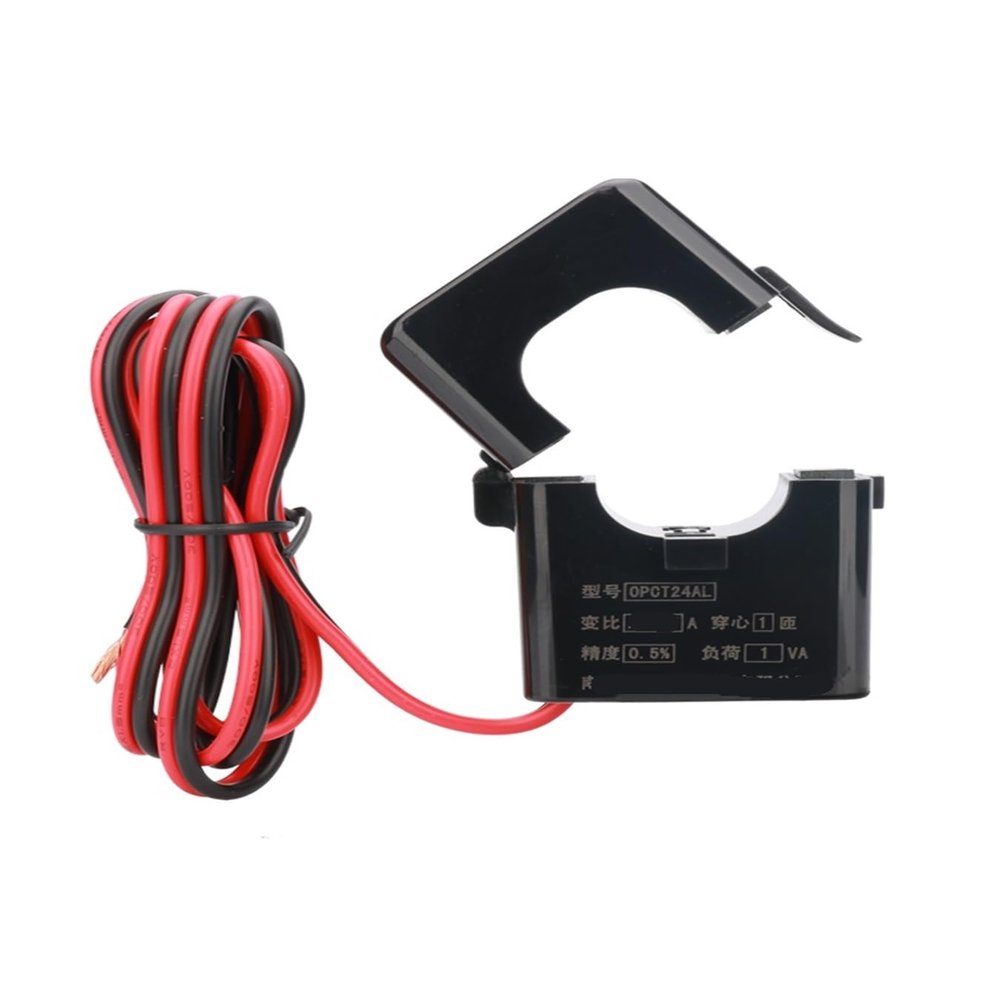GVMUKNYE Split Core Current Transformer 5A 0.5 Class OPCT24AL-100/5 150/5a 200/5 250/5 400A/5A AC CT Clamp Current Sensor(300A - 1A)