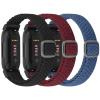 WolliLe Braided Stretchy Watch Band Compatible with Fitbit Inspire 3/2/HR/Ace 2, Soft Adjustable Nylon Loop Elastic Strap Sport Replacement Wristband for Women Men view 2