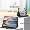 360 Rotating Case for iPad 10th Generation 10.9 Inch 2022 - Auto Wake/Sleep with Magnetic Clasp, Compatible with New Apple iPad 10.9 Inch, Lemon Flowers view 3