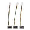HXNH RJ9 4P4C Male to 3.5mm Female Adapter cable with 3.5mm Headset to RJ9 Desk Phones with Jumper Wire for Phone view 2