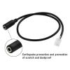 HXNH RJ9 4P4C Male to 3.5mm Female Adapter cable with 3.5mm Headset to RJ9 Desk Phones with Jumper Wire for Phone view 4