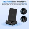 LIZVIE Hidden Camera Charger Dock True 2K Pixels with Adjustable 160 Wide-Angle Lens - Night Vision and Motion Detection - APP Remote Control for Home and Office Security view 2