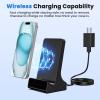 LIZVIE Hidden Camera Charger Dock True 2K Pixels with Adjustable 160 Wide-Angle Lens - Night Vision and Motion Detection - APP Remote Control for Home and Office Security view 3