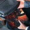 FHPCE Laptop Shoulder Bag 17inch Laptop Bag Computer Bag A House in The Dark Messenger Bag for Unisex view 2