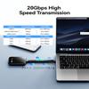 Yottamaster 2TB Magnetic External SSD, Up to 2000MB/s USB 3.2 Gen 2x2 Portable Solid State Drive, Supports 4K ProRes HDR Compatible with iPhone 17/16 Pro Max, Smartphone, Tablet, Laptop - PF20 view 2